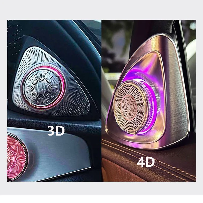 4D Rotating Speaker Tweeter Horn 64 Color LED Ambient Light For Mercedes-Benz C-Class W205 W206 E-Class W213 S-Class W222 W223
4D Rotating Speaker Tweeter Horn 64 Color LED Ambient Light For Mercedes-Benz C-Class W205 W206 E-Class W213 S-Class W222 W223