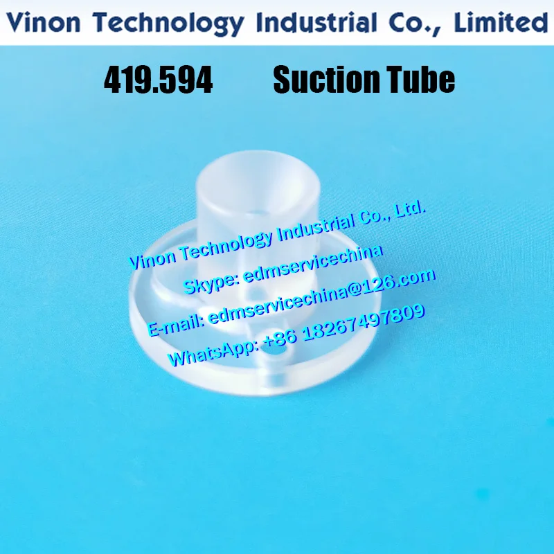 419.594 Agiecut AC EDM Suction Tube 419.594.7 for AC150-AC270 Wirecut Machine (Agie 419.594, 419594, 590419594)
419.594 Agiecut AC EDM Suction Tube 419.594.7 for AC150-AC270 Wirecut Machine (Agie 419.594, 419594, 590419594)