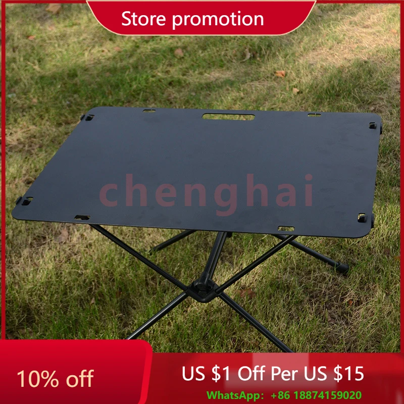 Camping Folding Table Aluminum Alloy Desktop Non-Slip Hanging Hole Durable Outdoor Glamping Picnic Fishing Coffee Tea Mini Table
Camping Folding Table Aluminum Alloy Desktop Non-Slip Hanging Hole Durable Outdoor Glamping Picnic Fishing Coffee Tea Mini Table