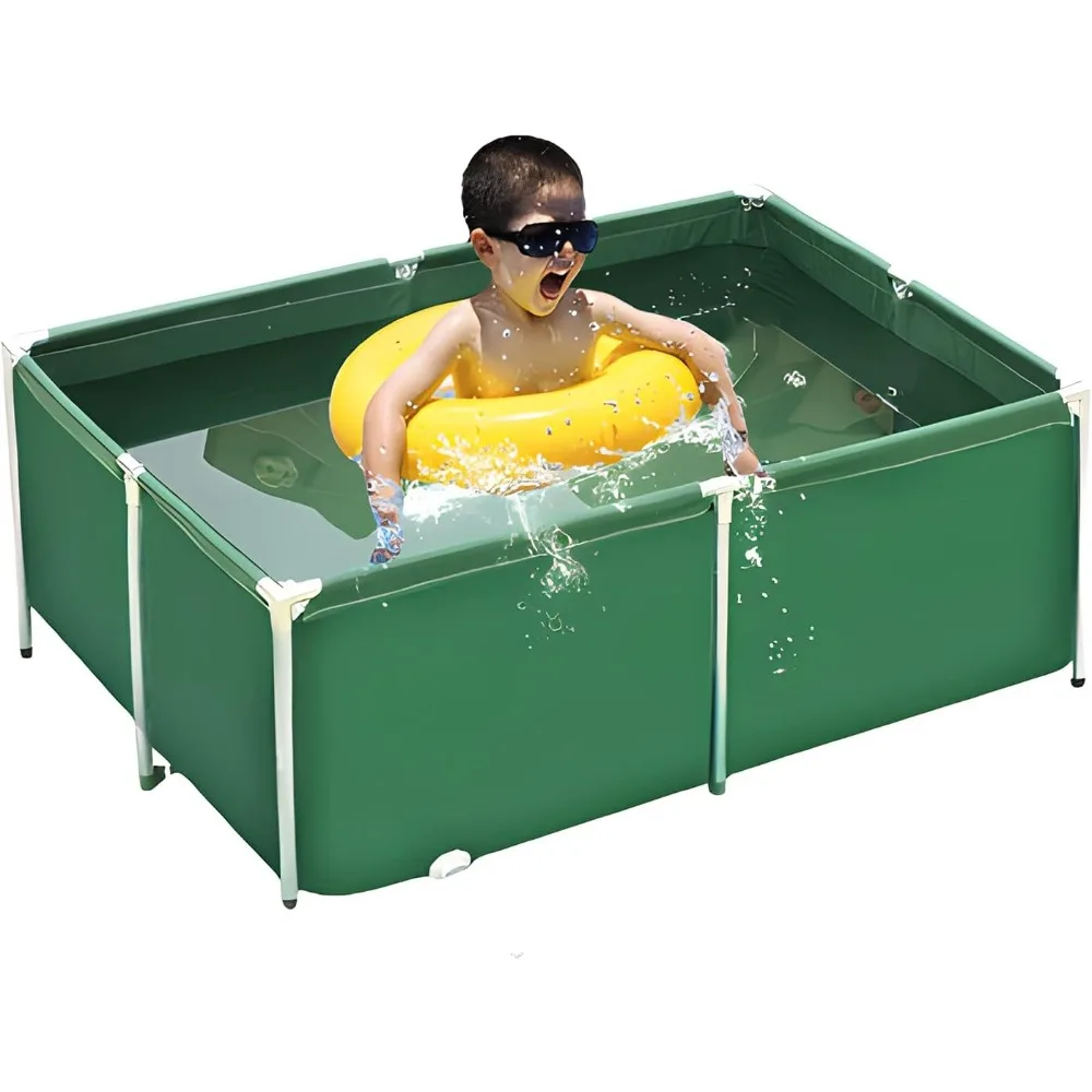 Mini Small Above Ground Swim Pool, Rectangular Metal Piscina/Pools/Saltwater Pool, for Indoor Outdoor Family, Kids Toddler Adult
Mini Small Above Ground Swim Pool, Rectangular Metal Piscina/Pools/Saltwater Pool, for Indoor Outdoor Family, Kids Toddler Adult