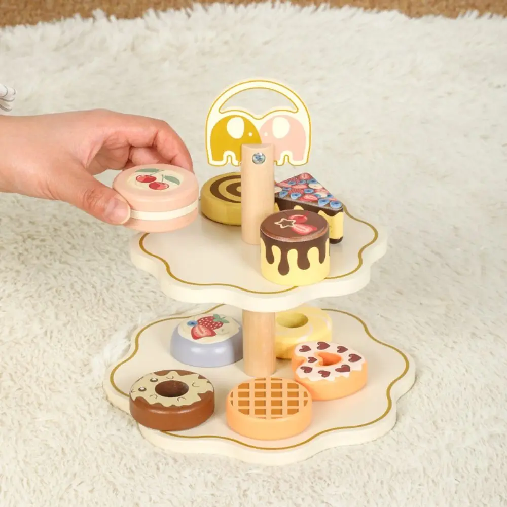 Wooden Afternoon Tea Set Toy Simulation Assembled Tea Set Play Toy Early Educational Montessori Pretend Play Kitchen Set 
Wooden Afternoon Tea Set Toy Simulation Assembled Tea Set Play Toy Early Educational Montessori Pretend Play Kitchen Set