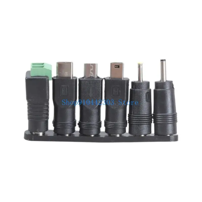 652F USB to DC5V DC5.5x2.1mm Charging Cable 13 Adapter Tips for Home Office Travel
652F USB to DC5V DC5.5x2.1mm Charging Cable 13 Adapter Tips for Home Office Travel