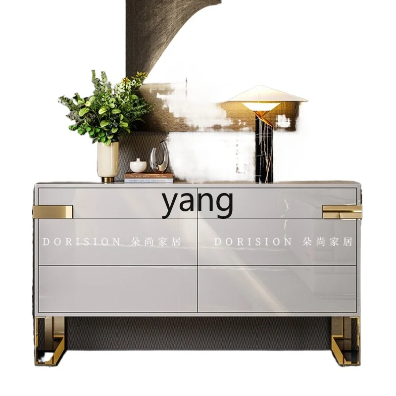 TGF Italian light luxury chest high-end living room modern simple bedroom bedside solid wood dining side cabinet
TGF Italian light luxury chest high-end living room modern simple bedroom bedside solid wood dining side cabinet