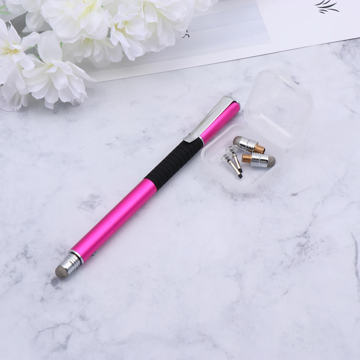 Stylus Pen for Tablet Capacitor Set Computer Capacitive Pens Cell Phone Pink Handwriting
Stylus Pen for Tablet Capacitor Set Computer Capacitive Pens Cell Phone Pink Handwriting