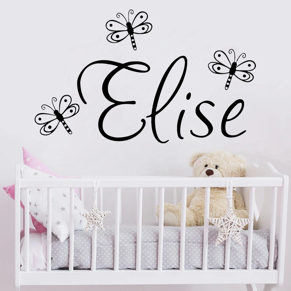 1 pc nice dragonfly crown customize name Wall Sticker Self Adhesive Vinyl Waterproof Wall Art Decal For Kids Rooms Home Decor
1 pc nice dragonfly crown customize name Wall Sticker Self Adhesive Vinyl Waterproof Wall Art Decal For Kids Rooms Home Decor