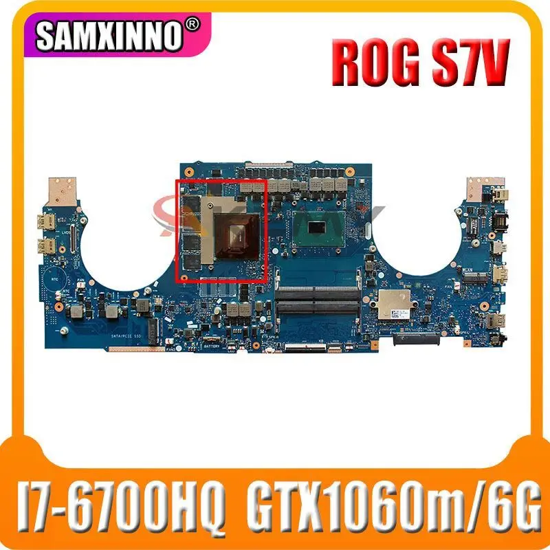 Материнская плата для ASUS ROG Strix S7VT S7V GL702 GL702V I7 i5 GL702VM GL702VS GL702VT GL702VR GL701V GL703V GL702VD GL702VL GL702VT
Материнская плата для ASUS ROG Strix S7VT S7V GL702 GL702V I7 i5 GL702VM GL702VS GL702VT GL702VR GL701V GL703V GL702VD GL702VL GL702VT