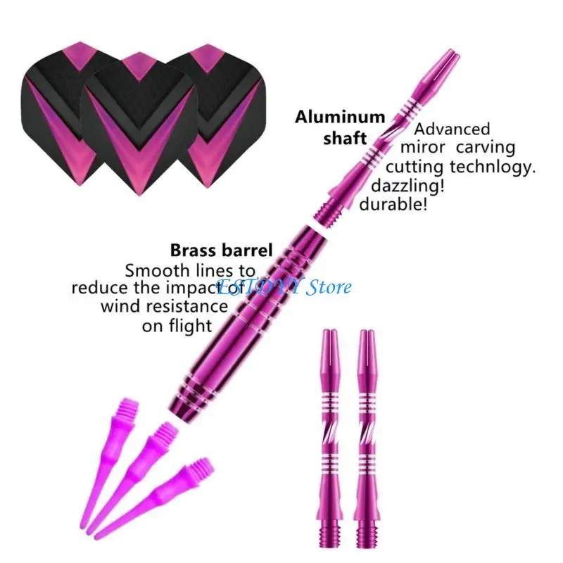 G6DE Profession 3 Pack Soft Tip Darts Set 19 Grams with Aluminum Shafts Darts Flight
G6DE Profession 3 Pack Soft Tip Darts Set 19 Grams with Aluminum Shafts Darts Flight