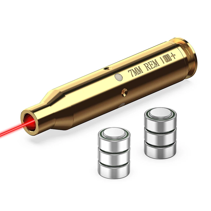 MidTen Bore Sight LaserTactical 7mm Red Laser Boresighter Zeroing Bore Sighting with 6pcs Batteries
MidTen Bore Sight LaserTactical 7mm Red Laser Boresighter Zeroing Bore Sighting with 6pcs Batteries