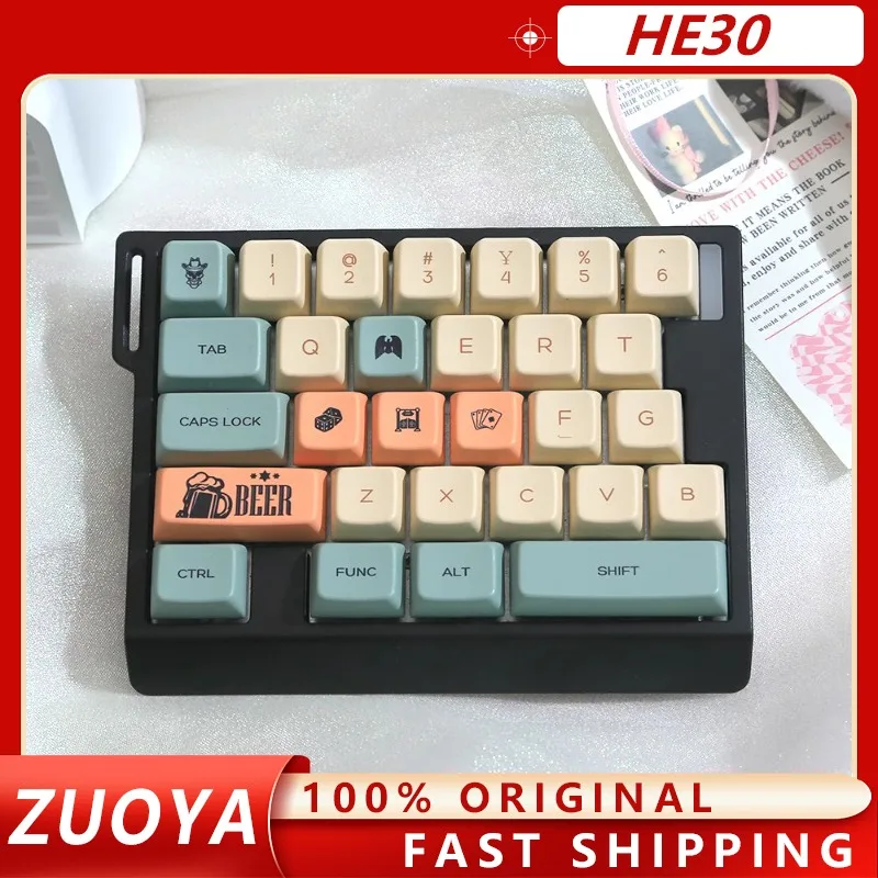 ZUOYA HE30 Магнитный переключатель, одноручная клавиатура, проводная RGB, горячая замена, АБС-пластик, 8 кГц, электронная спортивная помощь с низкой задержкой, подарок
ZUOYA HE30 Магнитный переключатель, одноручная клавиатура, проводная RGB, горячая замена, АБС-пластик, 8 кГц, электронная спортивная помощь с низкой задержкой, подарок