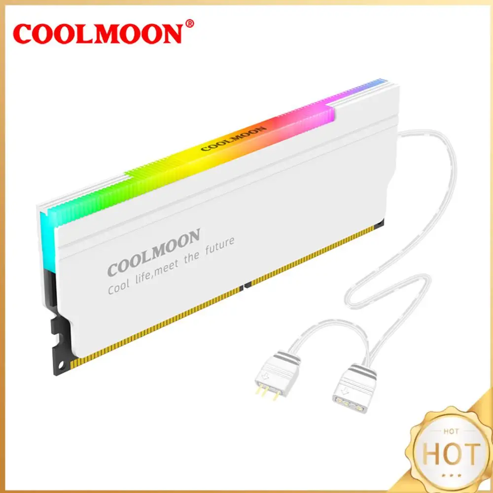 5V-3PIN ARGB DDR4 DDR3 Memory Heat Sink with Thermal Silicone Pad DDR Memory RAM Cooler for Desktop Computer PC Memory
5V-3PIN ARGB DDR4 DDR3 Memory Heat Sink with Thermal Silicone Pad DDR Memory RAM Cooler for Desktop Computer PC Memory