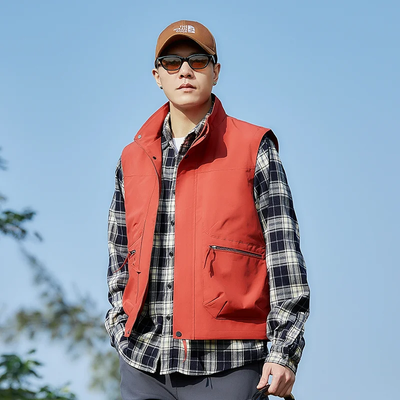 Men's Zipper Pocket Cardigan Outdoor Fishing Vest Loose Vest Working Casual Jacket
Men's Zipper Pocket Cardigan Outdoor Fishing Vest Loose Vest Working Casual Jacket