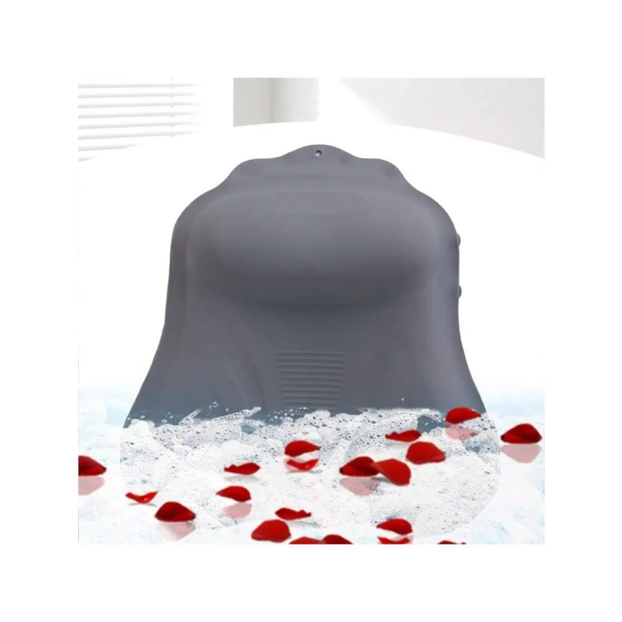 AWYYSilicone Bath Pillow For Tub Ergonomic Bathtub Headrest With Inflatable Air Cushion Non-Slip Suction Cups And Neck/Back Sup
AWYYSilicone Bath Pillow For Tub Ergonomic Bathtub Headrest With Inflatable Air Cushion Non-Slip Suction Cups And Neck/Back Sup