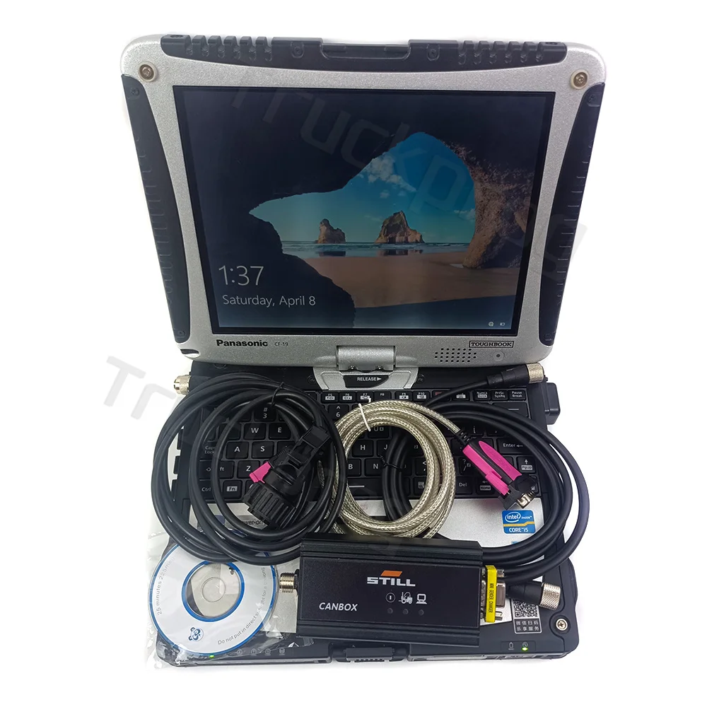Для вилочного погрузчика с интерфейсом USB CANBOX с CF19, диагностический инструмент для ноутбука, вилочного погрузчика CANBOX
Для вилочного погрузчика с интерфейсом USB CANBOX с CF19, диагностический инструмент для ноутбука, вилочного погрузчика CANBOX