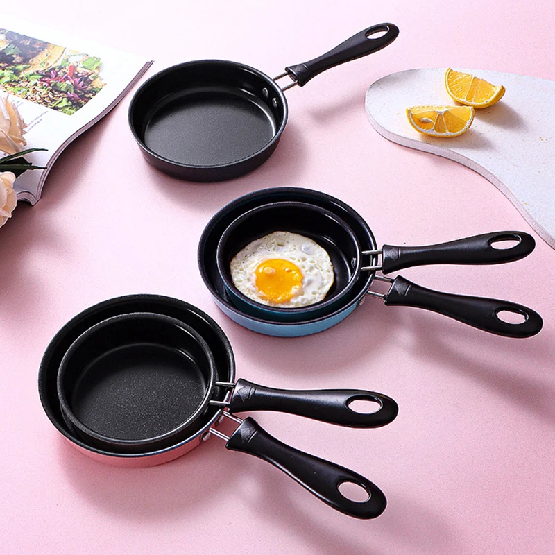 12cm Mini Frying Pan Stainless Steel Prevent Stick Induction Pot Round Breakfast Small Fry Egg Pan With Long Handle Kitchen Tool
12cm Mini Frying Pan Stainless Steel Prevent Stick Induction Pot Round Breakfast Small Fry Egg Pan With Long Handle Kitchen Tool