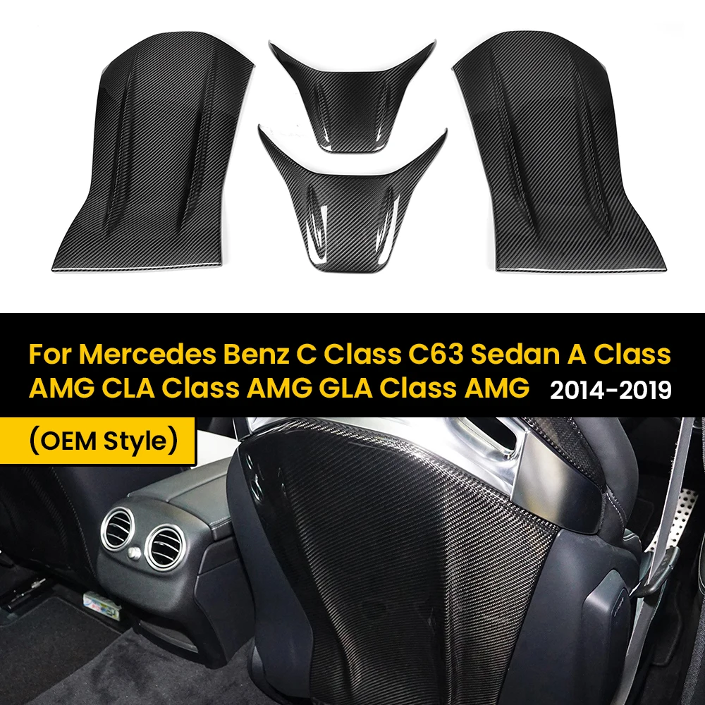 Real Dry Carbon Fiber Sticky Seat Backrest Cover for Benz C Class C63 Sedan A Class AMG CLA Class AMG GLA Class AMG 2014-2019
Real Dry Carbon Fiber Sticky Seat Backrest Cover for Benz C Class C63 Sedan A Class AMG CLA Class AMG GLA Class AMG 2014-2019