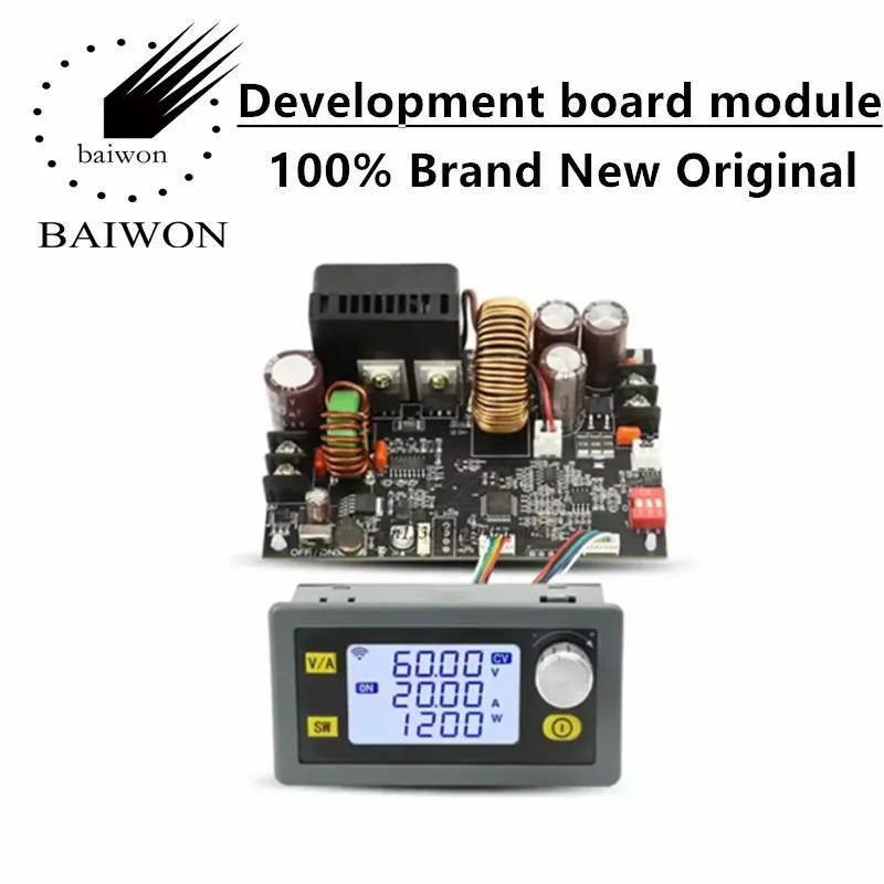 XY6020L CNC Adjustable DC Stabilized Power Supply Constant Voltage and Current Maintenance 20A/1200W Voltage Reduction Module
XY6020L CNC Adjustable DC Stabilized Power Supply Constant Voltage and Current Maintenance 20A/1200W Voltage Reduction Module