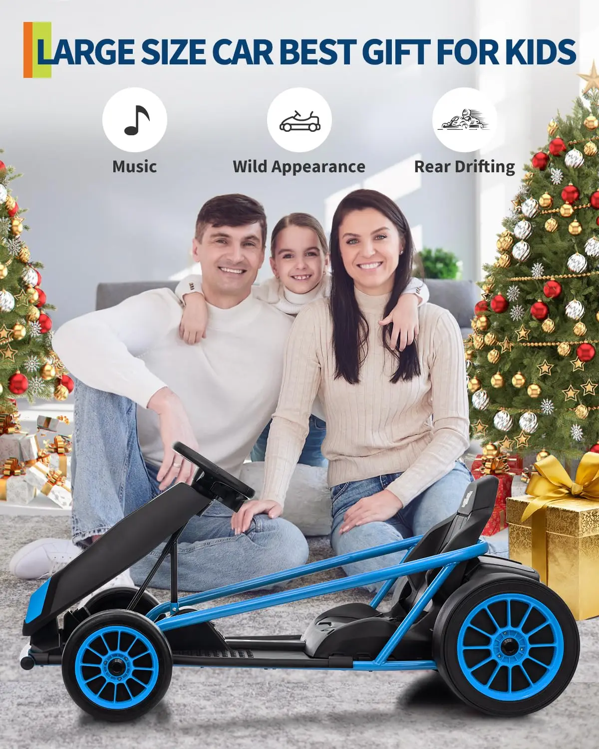 Детский езда на картингу, 24 В, электрический дрейфующий автомобиль, детская реквизит для фотосессии, гоночная игрушка, 8 миль в час, быстрая с музыкальным рогом, интерактивная игрушка для родителей и детей
Детский езда на картингу, 24 В, электрический дрейфующий автомобиль, детская реквизит для фотосессии, гоночная игрушка, 8 миль в час, быстрая с музыкальным рогом, интерактивная игрушка для родителей и детей