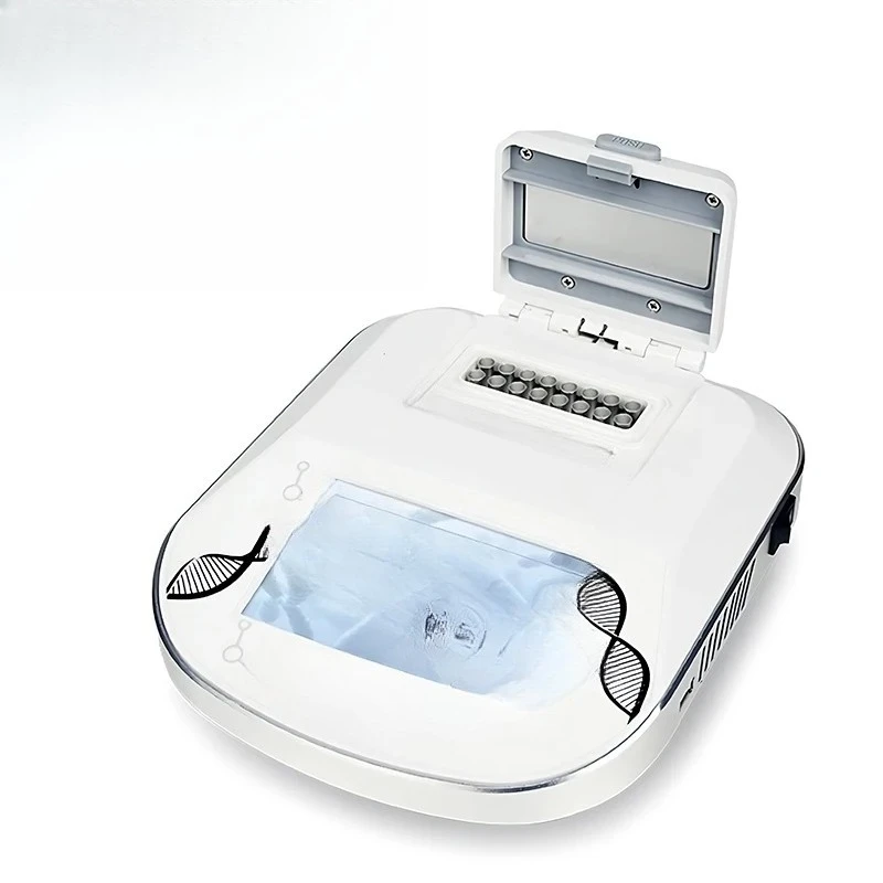 Mini PCR Machine Portable Gradient Thermal Cycler 16/32-Well Gene Amplifier with 5-inch Full-Touch Screen
Mini PCR Machine Portable Gradient Thermal Cycler 16/32-Well Gene Amplifier with 5-inch Full-Touch Screen