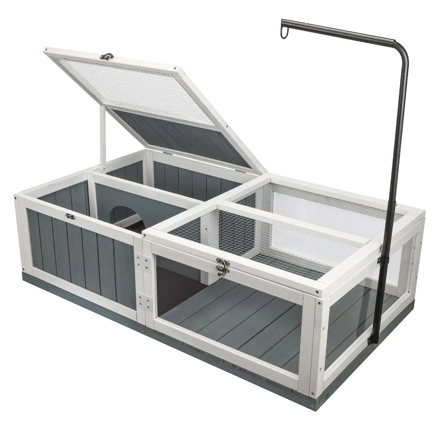 Outdoor wooden rabbit cage breeding chicken chicken coop turtle frog reptile aquaculture small pet nest
Outdoor wooden rabbit cage breeding chicken chicken coop turtle frog reptile aquaculture small pet nest