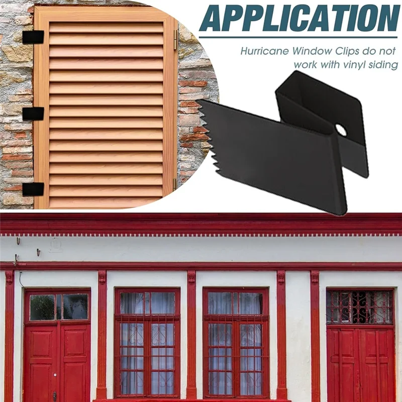 A96K-Hurricane Window Clips,Stainless Hurricane Board-Up Clips With Serrated Sections,Universal And Reusable Panel
A96K-Hurricane Window Clips,Stainless Hurricane Board-Up Clips With Serrated Sections,Universal And Reusable Panel