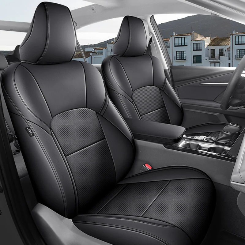 Специальные автомобильные чехлы на сиденья, 5 мест для Toyota Camry 2024, водонепроницаемая кожаная подушка, чехол на автомобильное сиденье, авто аксессуары для интерьера
Специальные автомобильные чехлы на сиденья, 5 мест для Toyota Camry 2024, водонепроницаемая кожаная подушка, чехол на автомобильное сиденье, авто аксессуары для интерьера