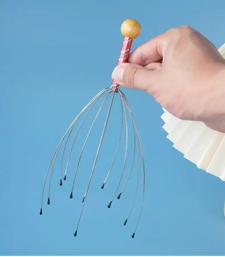 Octopus Scalp Massager | Handheld Head Scratcher for Deep Relaxation & Stress Relief
Octopus Scalp Massager | Handheld Head Scratcher for Deep Relaxation & Stress Relief
