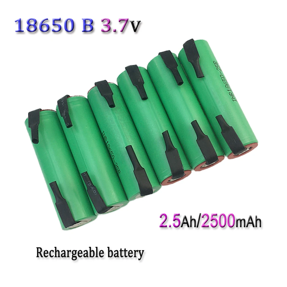 3.7V 2500mAh 18650 Rechargeable Li-ion Battery For 18650 Toys, Tools, Flashlight Battery Etc
3.7V 2500mAh 18650 Rechargeable Li-ion Battery For 18650 Toys, Tools, Flashlight Battery Etc