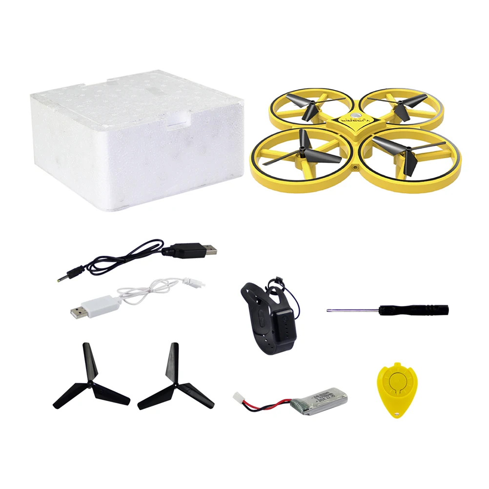 Hand Controlled Drone Indoor Flyer Toys Boys Safe Rechargeable 360 Degree Rotating Hand Sensing Durable Material Foldable Blades
Hand Controlled Drone Indoor Flyer Toys Boys Safe Rechargeable 360 Degree Rotating Hand Sensing Durable Material Foldable Blades