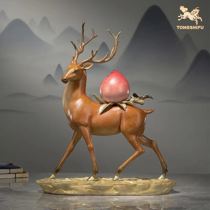 50% OFF 2023 HOME Family protection Auspicious Good luck COPPER Ornaments FU LU SHOU Divine deer Spiritual decoration Sculpture
50% OFF 2023 HOME Family protection Auspicious Good luck COPPER Ornaments FU LU SHOU Divine deer Spiritual decoration Sculpture