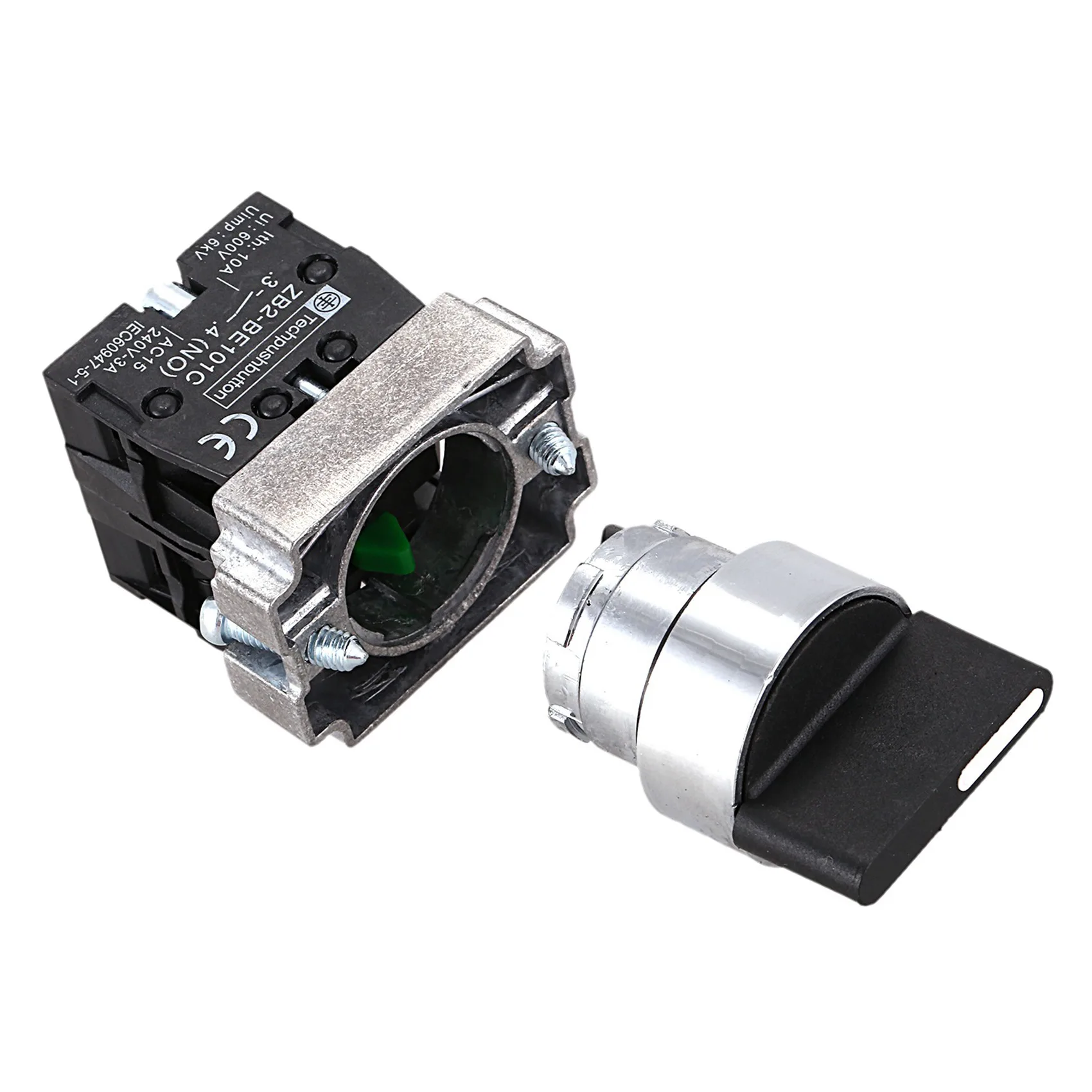 ABWR-5Pcs 22Mm Latching 2 NO 3-Position Rotary Selector Select Switch ZB2-BE101C Black
ABWR-5Pcs 22Mm Latching 2 NO 3-Position Rotary Selector Select Switch ZB2-BE101C Black