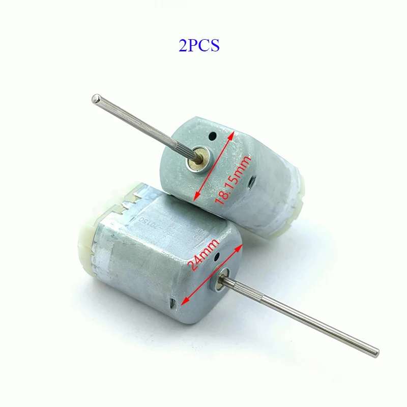 2PCS Mirco 280 Motor DC 12V
2PCS Mirco 280 Motor DC 12V