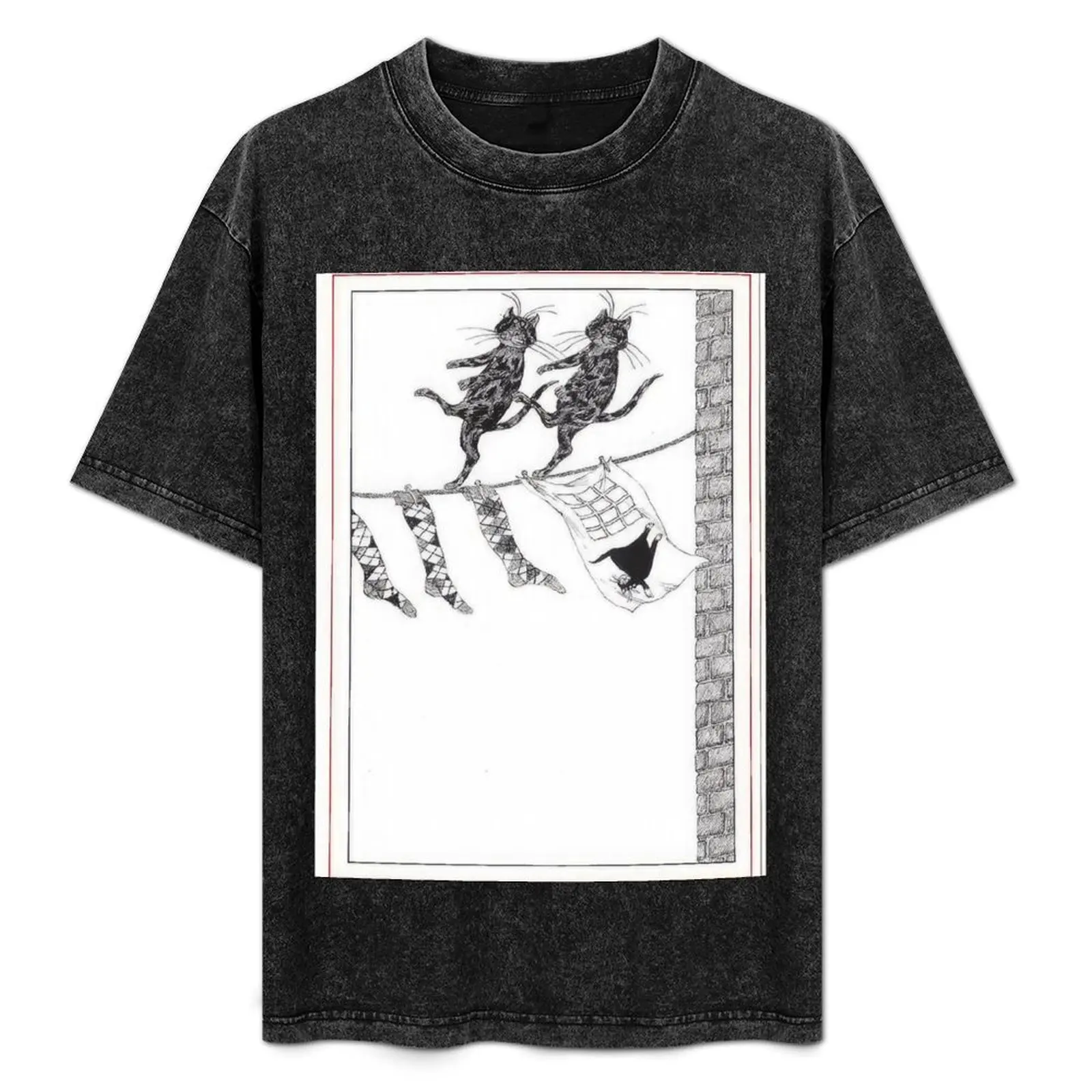Edward Gorey T-Shirt Basic All Season Solid T-Shirt
Edward Gorey T-Shirt Basic All Season Solid T-Shirt