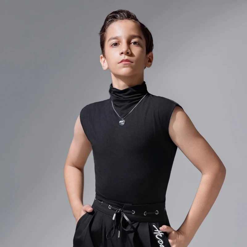 Новинка 2024 года, костюмы для выступлений на Lain для мальчиков, жилет с высоким воротом, Samba, современное детское платье для латинских танго, сценическое платье DQS20476
Новинка 2024 года, костюмы для выступлений на Lain для мальчиков, жилет с высоким воротом, Samba, современное детское платье для латинских танго, сценическое платье DQS20476