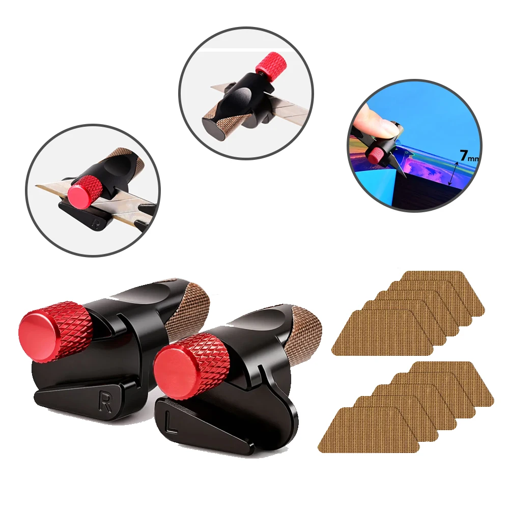 EHDIS Dual Distance Precision Edge Trimming Tool Vinyl Film Edge Precision Cut Guiding Covers 2mm/7mm Wallpaper Foil Film Trimme
EHDIS Dual Distance Precision Edge Trimming Tool Vinyl Film Edge Precision Cut Guiding Covers 2mm/7mm Wallpaper Foil Film Trimme