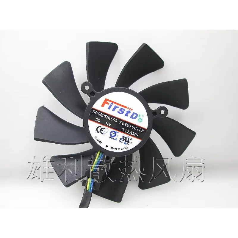 Firste FD9015U12S DC 12 В, диаметр 0,55 А. Серверный круглый вентилятор C.T.C, 85 мм, 39 мм
Firste FD9015U12S DC 12 В, диаметр 0,55 А. Серверный круглый вентилятор C.T.C, 85 мм, 39 мм