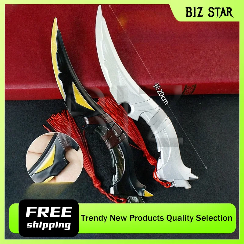 20 см/7,87 дюйма Valorant Night Dagger, металлический реквизит для игры без лезвия, игровая атрибутика, нож из сплава, сувениры, подарки, игрушки
20 см/7,87 дюйма Valorant Night Dagger, металлический реквизит для игры без лезвия, игровая атрибутика, нож из сплава, сувениры, подарки, игрушки