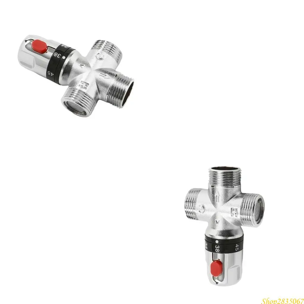 Strong Brass Temperature Stabilizing Valves Universal Fit Bathroom Plumbing 831F
Strong Brass Temperature Stabilizing Valves Universal Fit Bathroom Plumbing 831F
