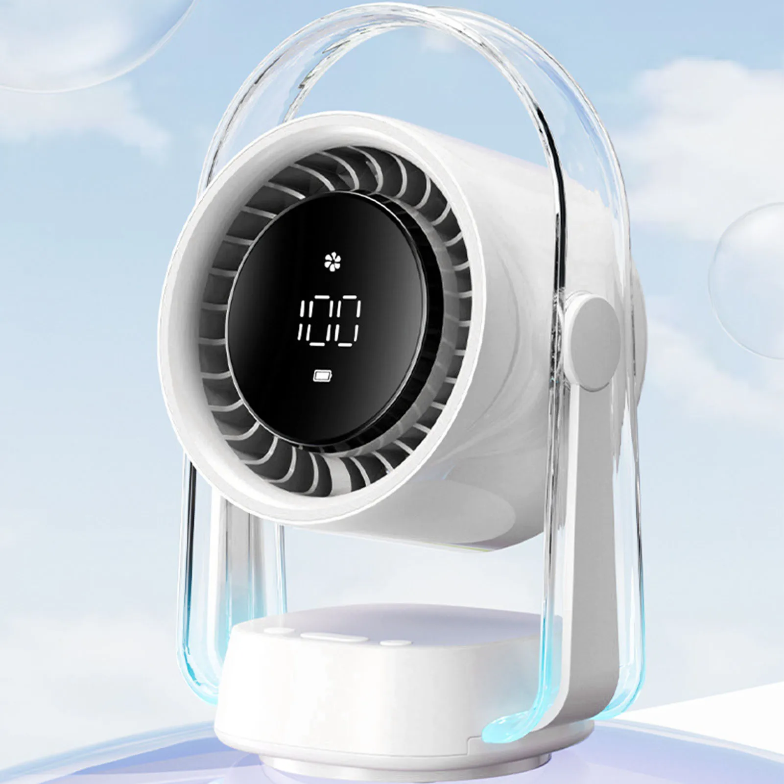 Настольный осциллирующий вентилятор, 100 скоростей, тихий, перезаряжаемый, длительный срок службы батареи, высокоскоростной настольный вентилятор с циркуляцией воздуха для помещений 
Настольный осциллирующий вентилятор, 100 скоростей, тихий, перезаряжаемый, длительный срок службы батареи, высокоскоростной настольный вентилятор с циркуляцией воздуха для помещений