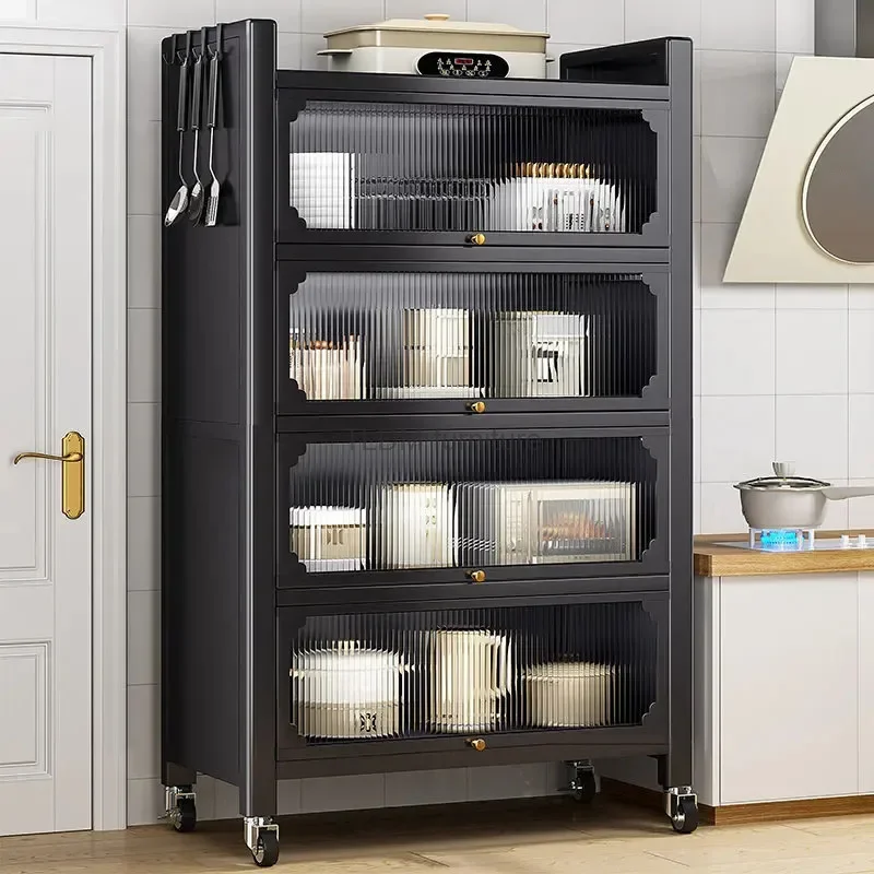 Modern Metal Kitchen Cabinets Kitchen Furniture Multi-layer Storage Cabinet Floor Racks Multi-functional Tableware Cabinet U
Modern Metal Kitchen Cabinets Kitchen Furniture Multi-layer Storage Cabinet Floor Racks Multi-functional Tableware Cabinet U