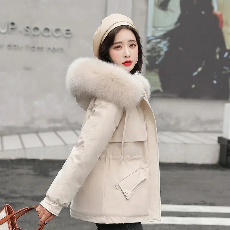 Winter Jacket 2022 New Women Parka Clothes Coat Wool Liner Hooded Jacket Fur Collar Thick Warm Snow Wear Padded Parka
Winter Jacket 2022 New Women Parka Clothes Coat Wool Liner Hooded Jacket Fur Collar Thick Warm Snow Wear Padded Parka