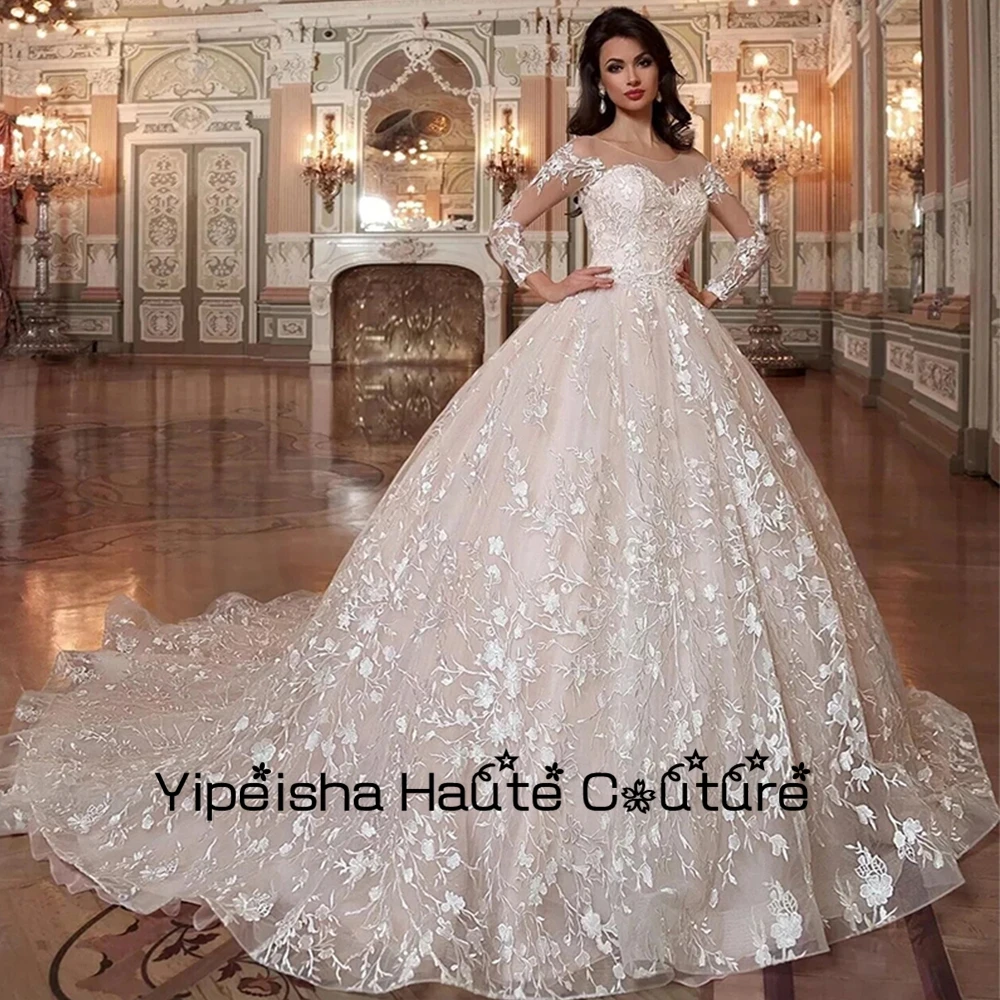 Элегантные бальные платья Yipeisha с сердечком, аппликация, со шлейфом, Новое поступление 2022, свадебные платья с длинным рукавом, свадебное платье на шнуровке
Элегантные бальные платья Yipeisha с сердечком, аппликация, со шлейфом, Новое поступление 2022, свадебные платья с длинным рукавом, свадебное платье на шнуровке