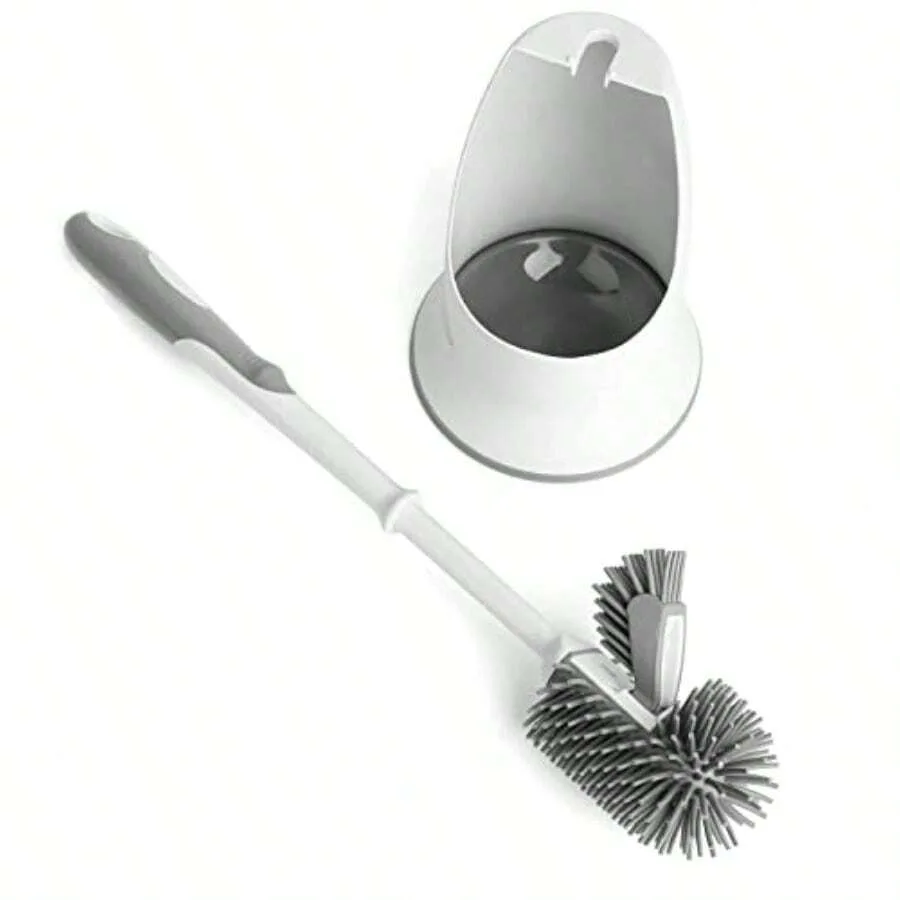 Toilet Brush And Holder 2PACKSSilicon Toilet Bowl Cleaning Brush Set Under Rim Lip Brush And Storage Caddy For Bathroom
Toilet Brush And Holder 2PACKSSilicon Toilet Bowl Cleaning Brush Set Under Rim Lip Brush And Storage Caddy For Bathroom