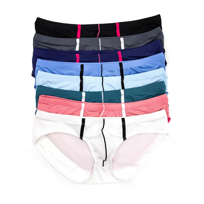 8PCS Sexy Gay Men Boxers Summer Underwear U Convex Thin Breathable Holes Low Waist Underwear Bikini Slip Underpants Shorts
8PCS Sexy Gay Men Boxers Summer Underwear U Convex Thin Breathable Holes Low Waist Underwear Bikini Slip Underpants Shorts