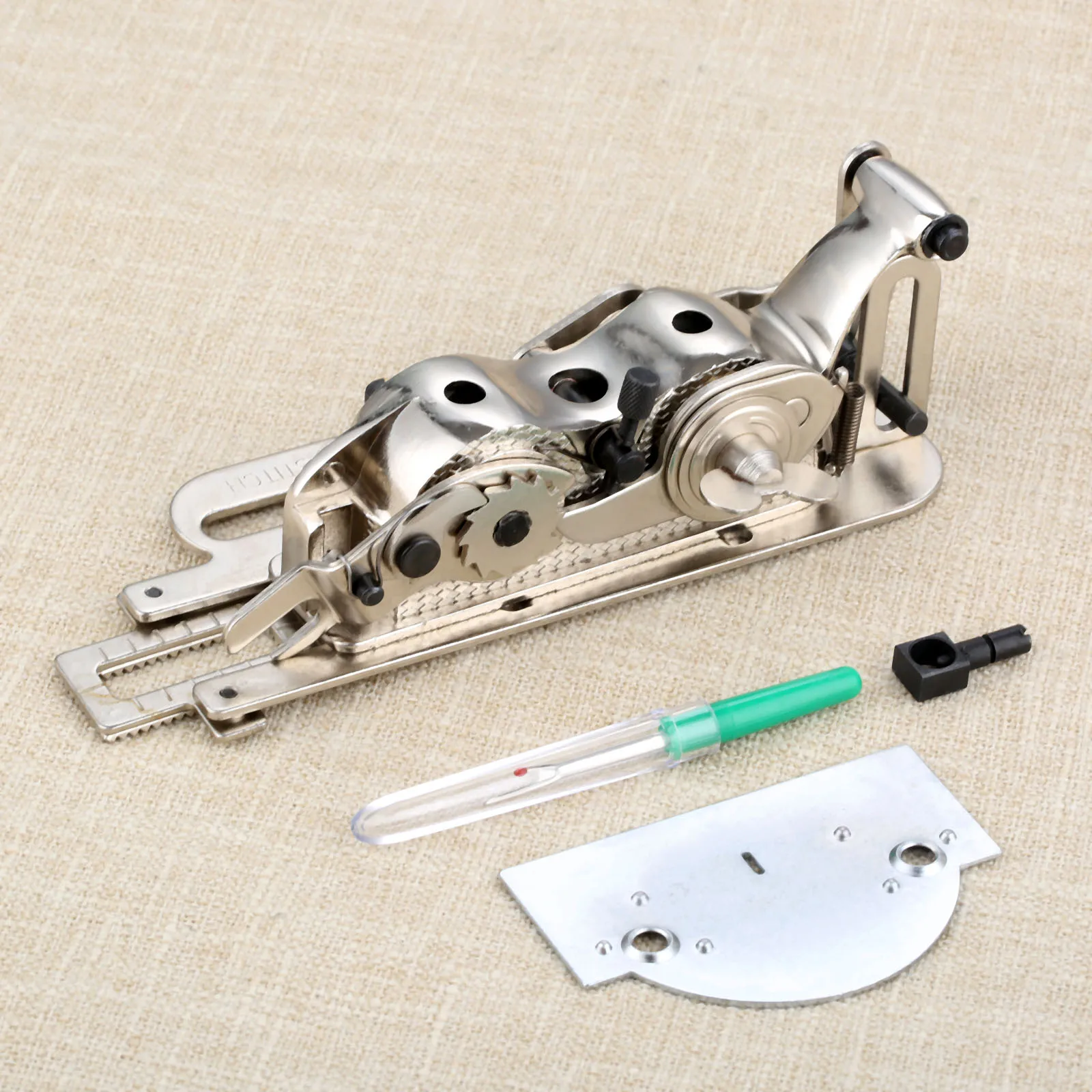 1Set Industrial Buttonholer Fit For Old Type Sewing Machine With Foot Treadle/ Industrial Single Sewing Machine Adjusted
1Set Industrial Buttonholer Fit For Old Type Sewing Machine With Foot Treadle/ Industrial Single Sewing Machine Adjusted