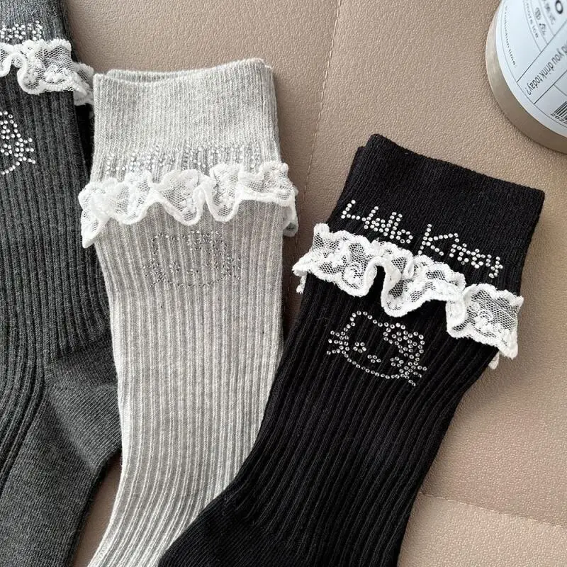 Sanrios Hello Kittys Stockings Cute Creativity New Style Socks Fashion Kawaii Ins Sweet Summer Breathable Women's Socks Lace Hot
Sanrios Hello Kittys Stockings Cute Creativity New Style Socks Fashion Kawaii Ins Sweet Summer Breathable Women's Socks Lace Hot