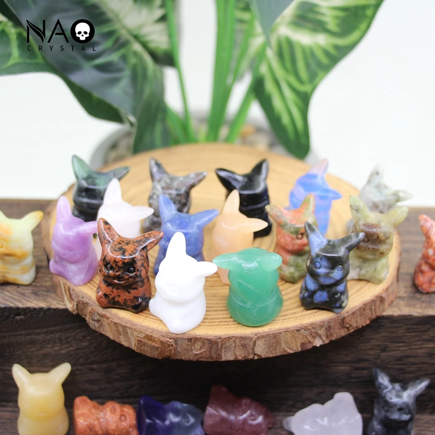 1.5 Inch Cute Cartoon Fantastic Animal Statue Home Decor Reiki Healing Crystal Quartz Carved Gemstone Figurine Crafts Kids Gifts
1.5 Inch Cute Cartoon Fantastic Animal Statue Home Decor Reiki Healing Crystal Quartz Carved Gemstone Figurine Crafts Kids Gifts