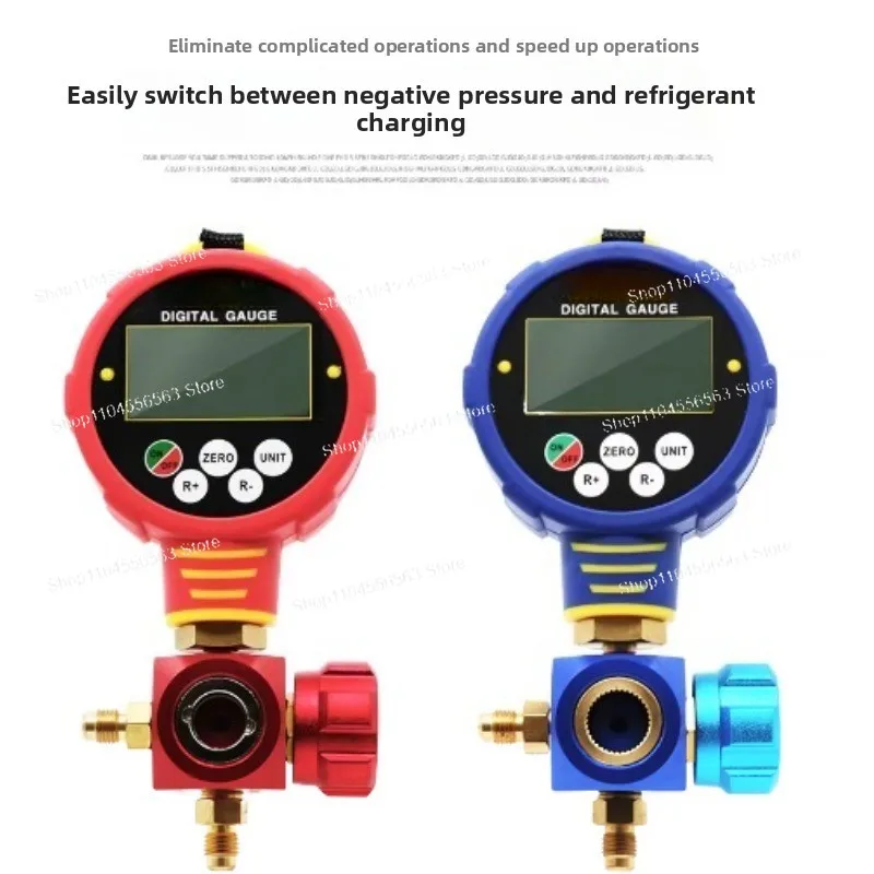 WK-6881 Series Digital Refrigerant Pressure Gauge, LCD Display Gauge Special for Refrigerant Charging
WK-6881 Series Digital Refrigerant Pressure Gauge, LCD Display Gauge Special for Refrigerant Charging