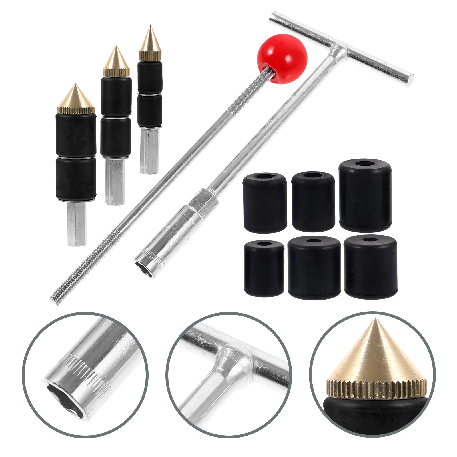 Water Repair Plumbing Tools Pipe Stop Hose Three Piece Suit Pin Needles Rubber Pier
Water Repair Plumbing Tools Pipe Stop Hose Three Piece Suit Pin Needles Rubber Pier
