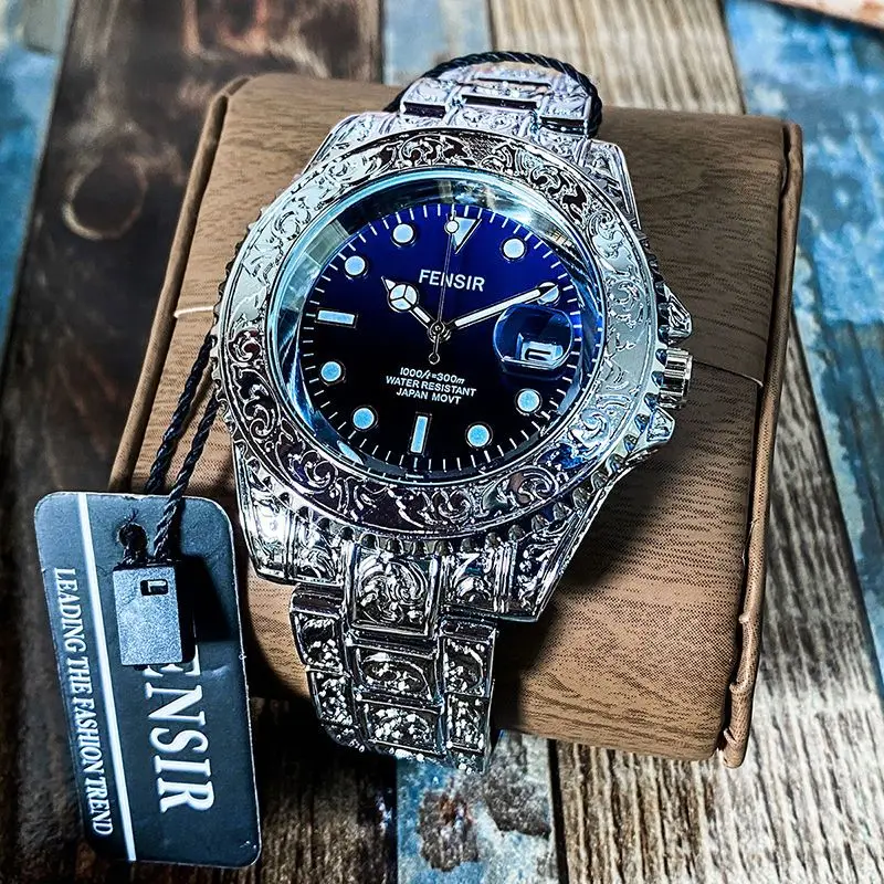 Высококлассные мужские часы с винтажной гравировкой, стильные и простые кварцевые часы для студентов-мужчин, модная застежка-бабочка с календарем, лучший подарок для него
Высококлассные мужские часы с винтажной гравировкой, стильные и простые кварцевые часы для студентов-мужчин, модная застежка-бабочка с календарем, лучший подарок для него