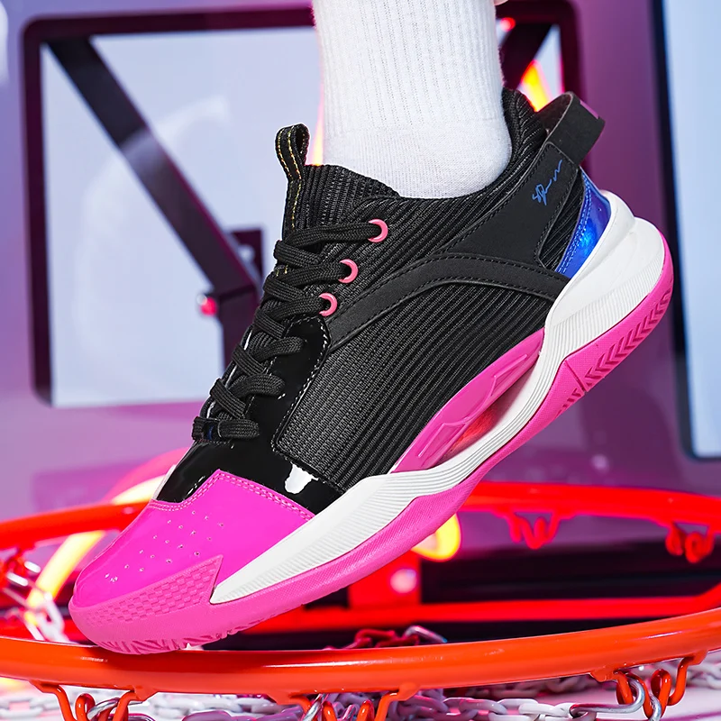 Night light new sneakers for men's basketball and children's sports shoes, trendy summer with mesh and rubber soles, suitable fo
Night light new sneakers for men's basketball and children's sports shoes, trendy summer with mesh and rubber soles, suitable fo